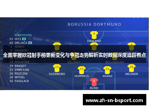 全面掌握欧冠射手榜更新变化与争冠走势解析实时数据深度追踪看点 全面掌握欧冠射手榜更新变化与争冠走势解析实时数据深度追踪看点